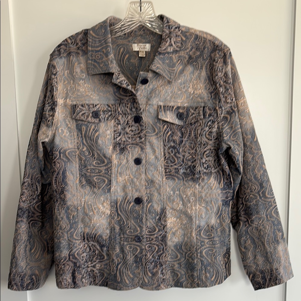 Baxter & Wells Paisley Patterned Jacket